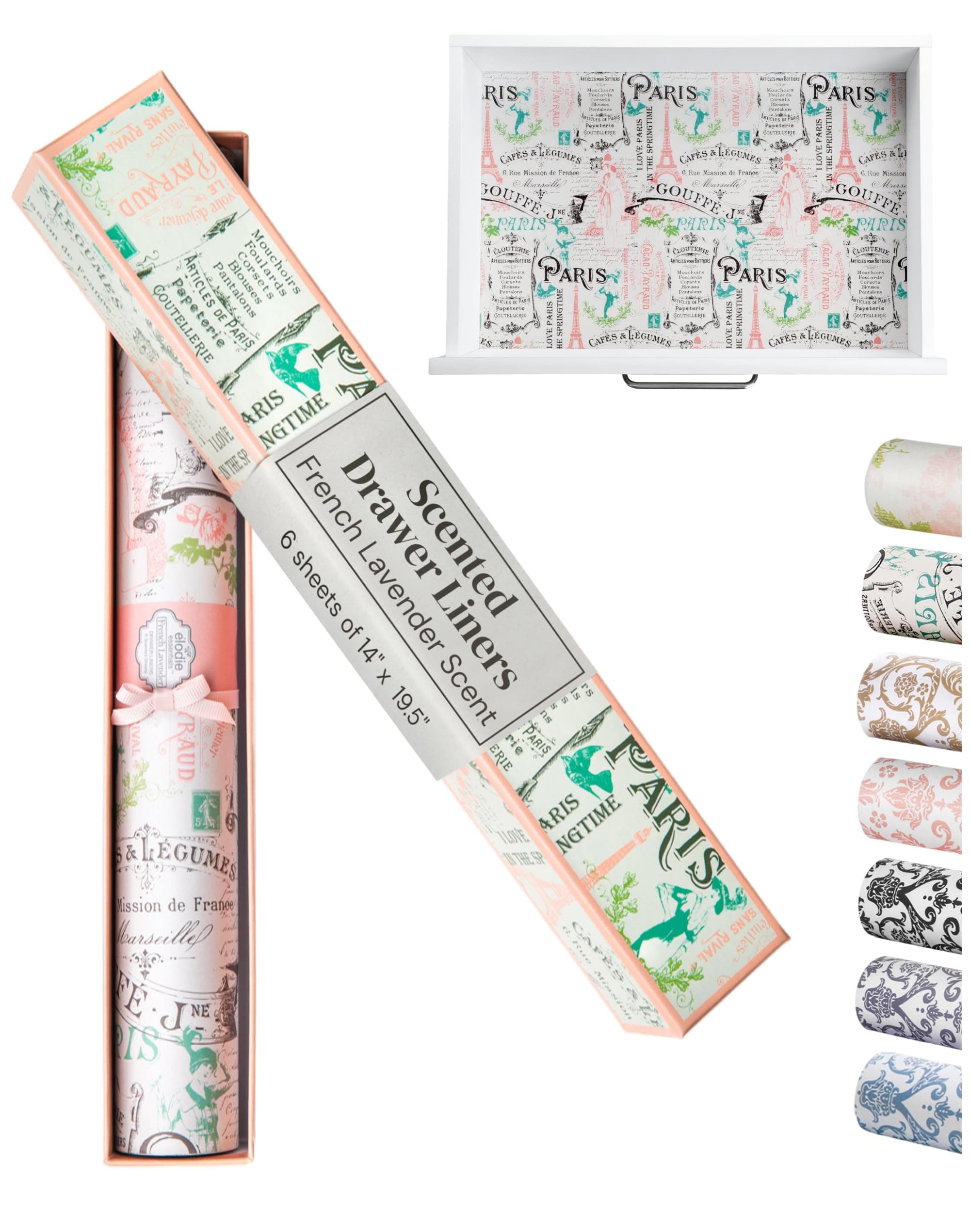 Scented Drawer Liners French Lavender