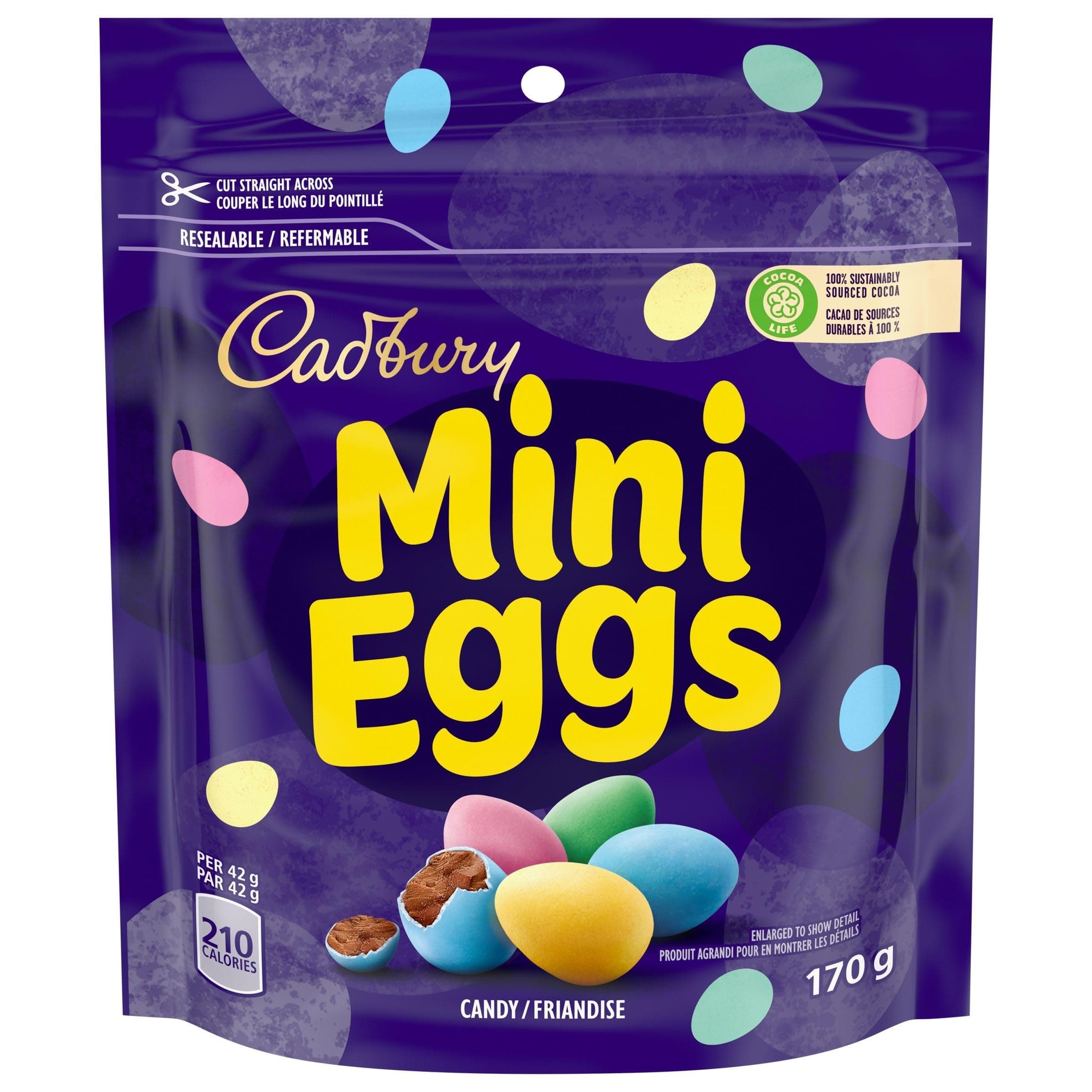 Mini Easter Eggs (170g /6 oz., per pack) (Imported from Canada)
