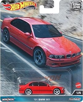 Premium 2023 Car Culture Canyon Warriors '01 BMW M5 1:64 Diecast Mode Car