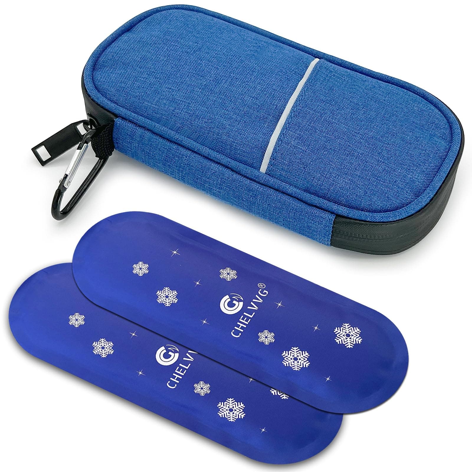 Chelvvg Insulin Cooler Travel Case Set