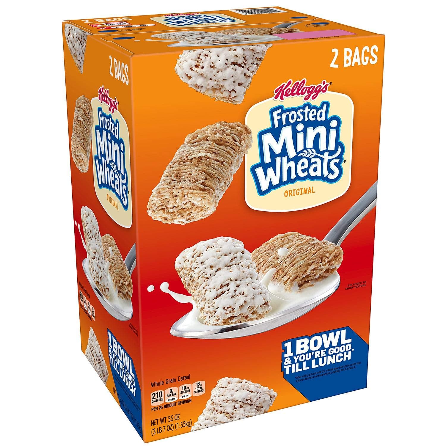 Kellogg's Frosted Mini Wheats (55 oz.) 1