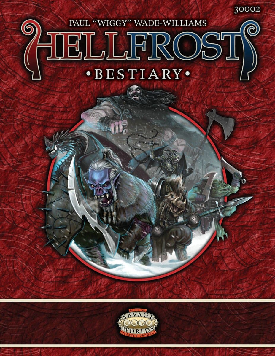 Hellfrost: Bestiary Hardcover – December 23, 2009