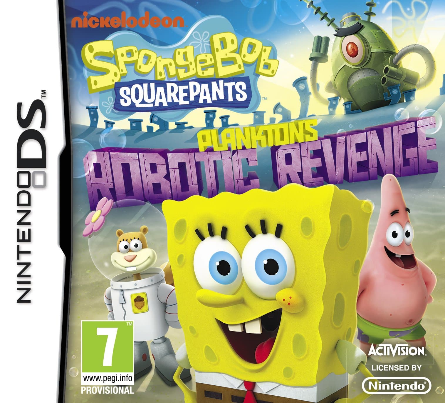 Spongebob Squarepants: Plankton's Robotic Revenge (Nintendo DS)
