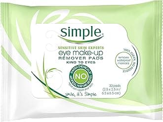 simpleEye Makeup Remover Pads Makeup Remover 30 count