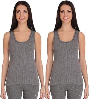 Selfcare Women's Thermal Tops Set Soft & Warm Poly Cotton Winters Wear Vest (SW0054-5XS)