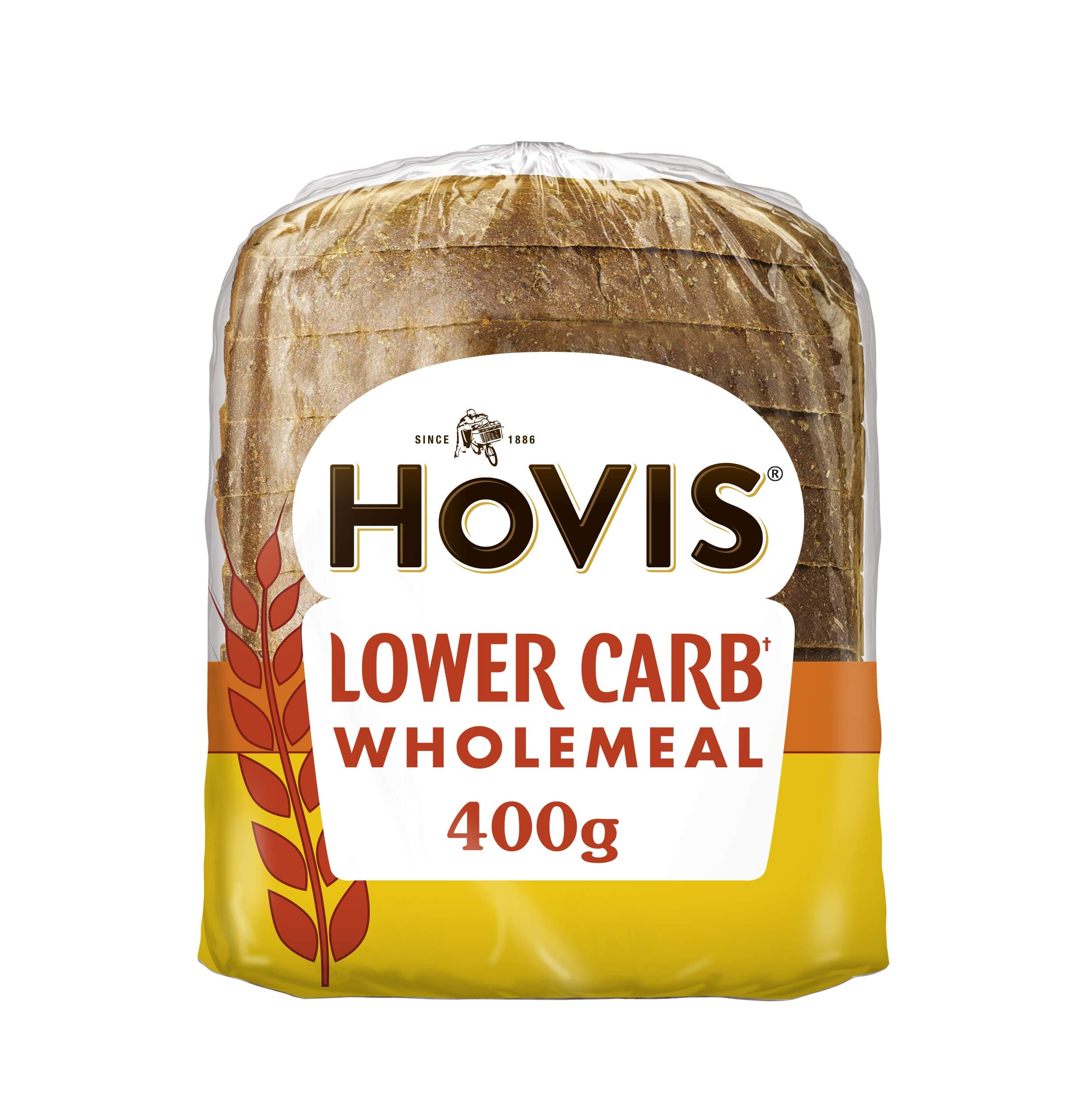 Hovis Lower Carb Wholemeal, 400g