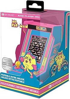 My Arcade DGUNL-7023 MS. PAC-MAN Nano Player Pro Portable Retro Arcade