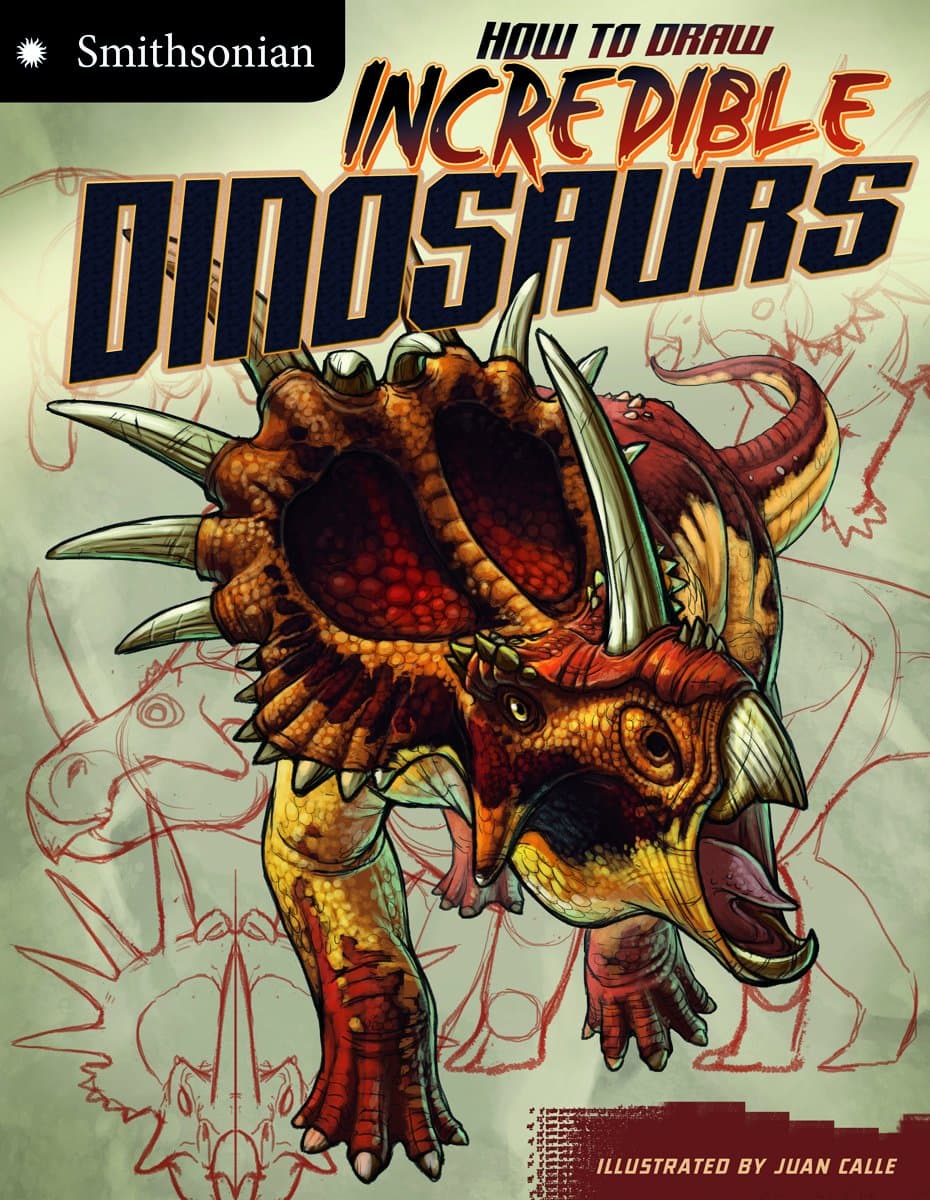Capstone Press How to Draw Incredible Dinosaurs