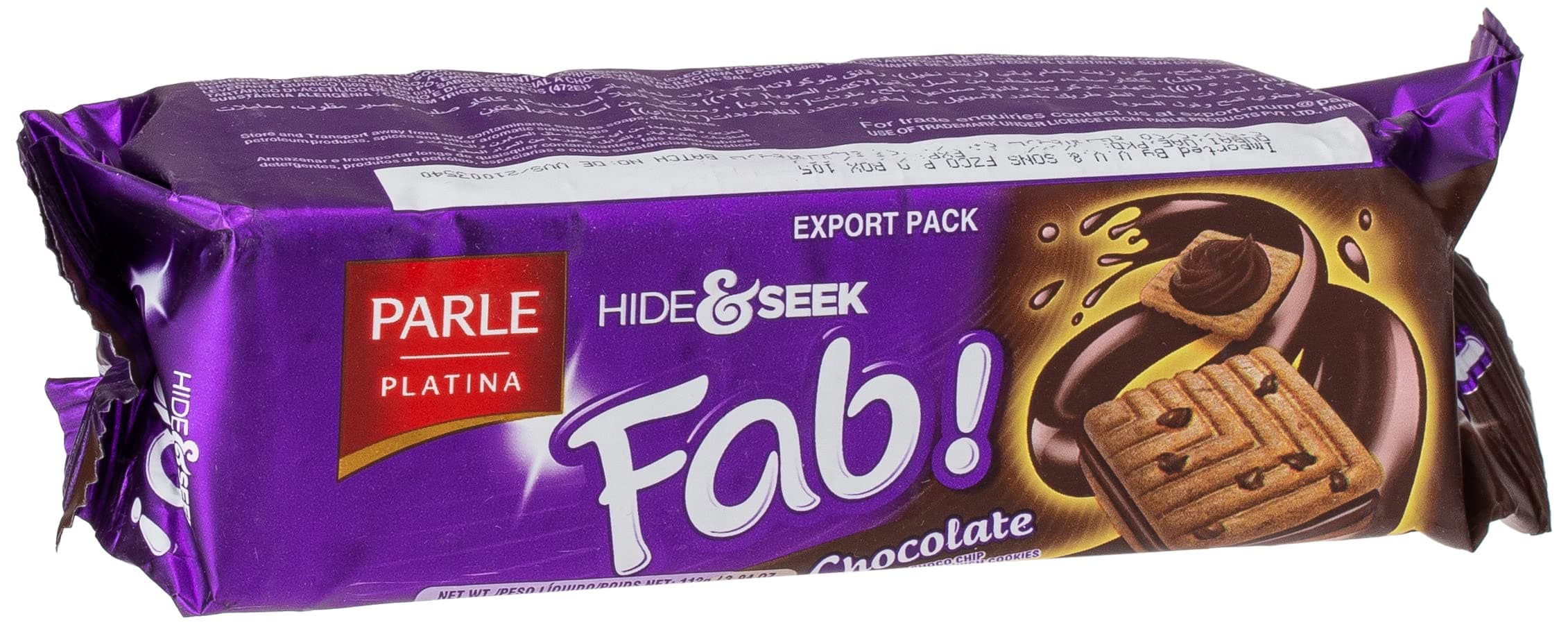 Hide & Seek - Fab - Chocolate Cream Biscuits - 100 G