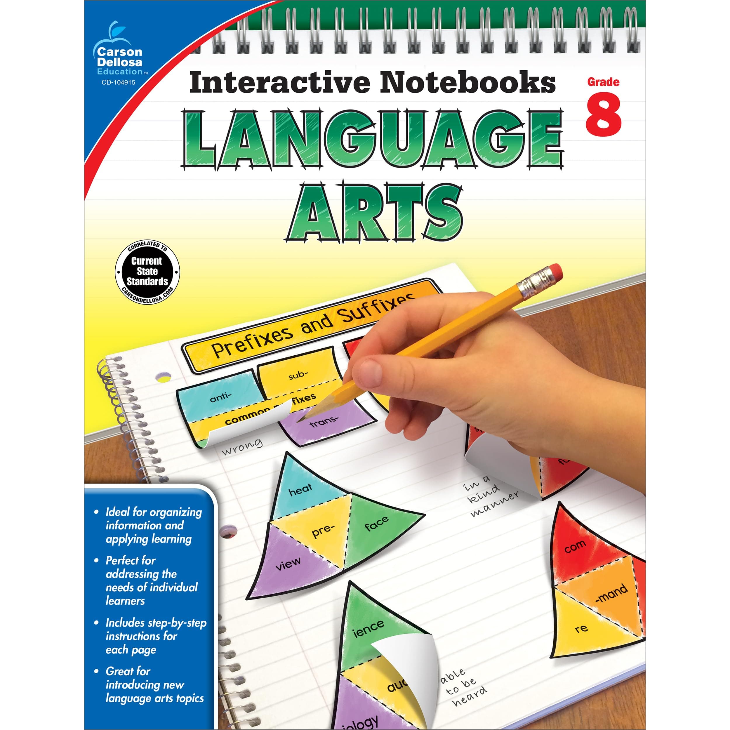 Language Arts, Grade 8 (Interactive Notebooks)