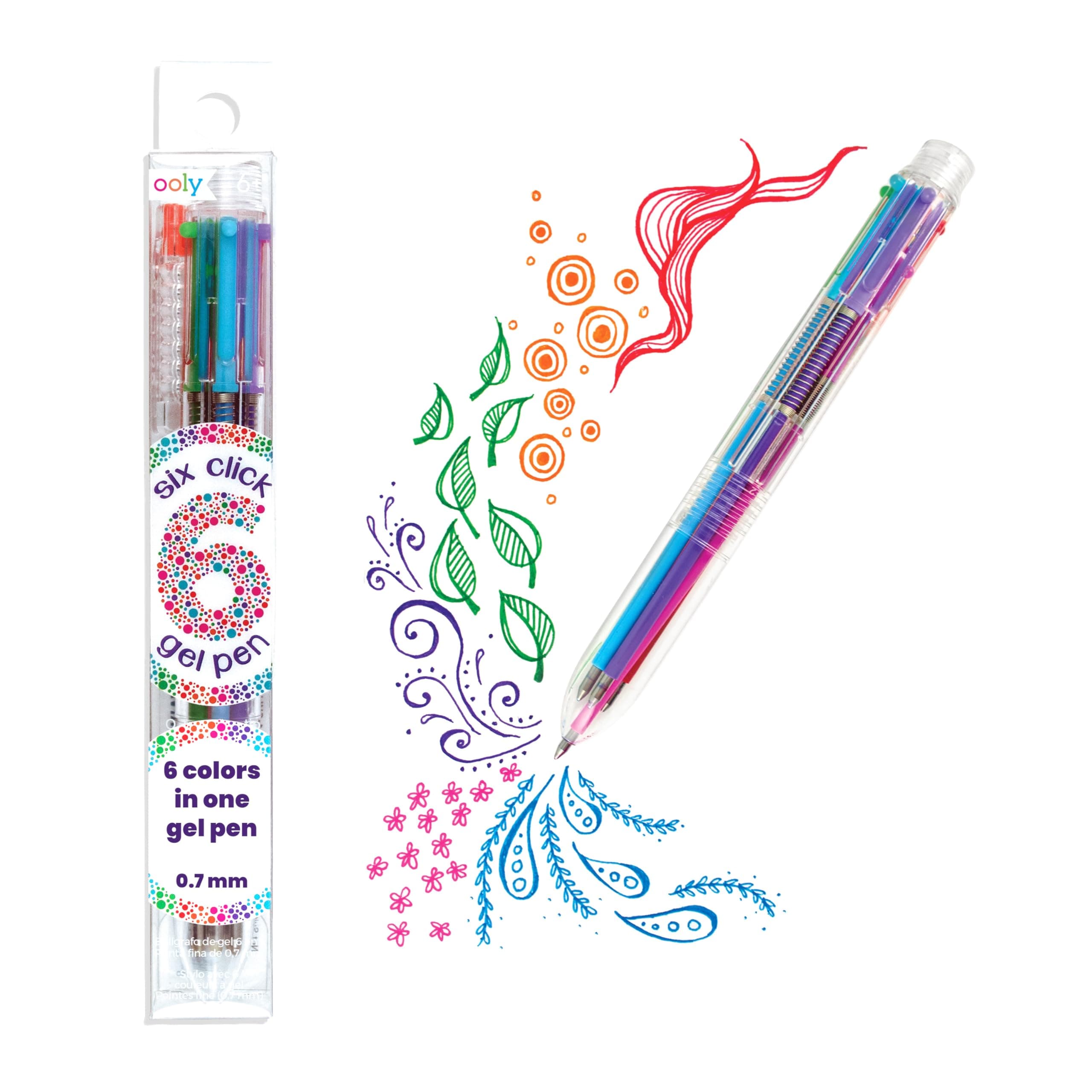 OOLY, Six Click Gel Pen (132-045)