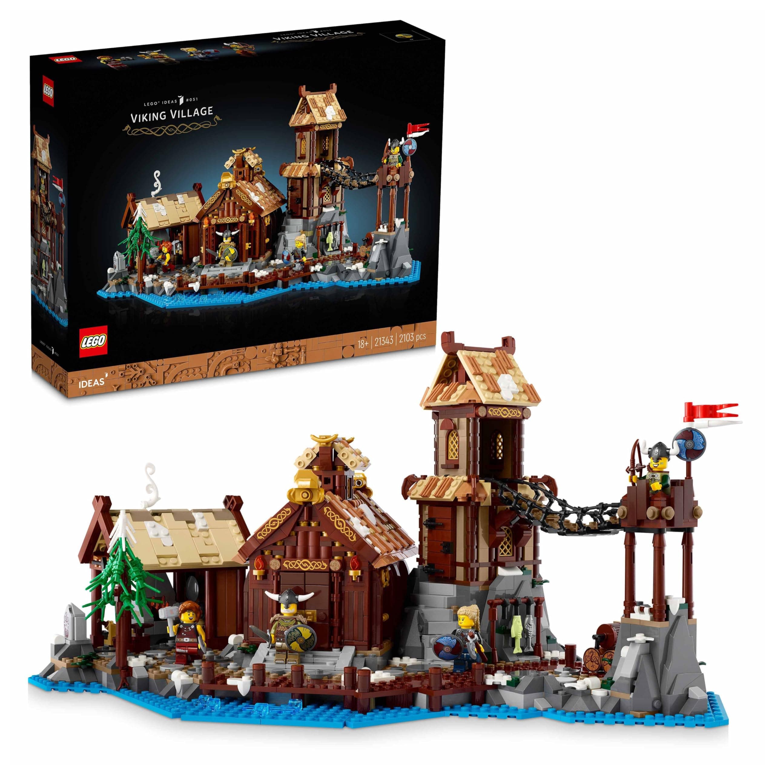 Ideas Viking Village 21343