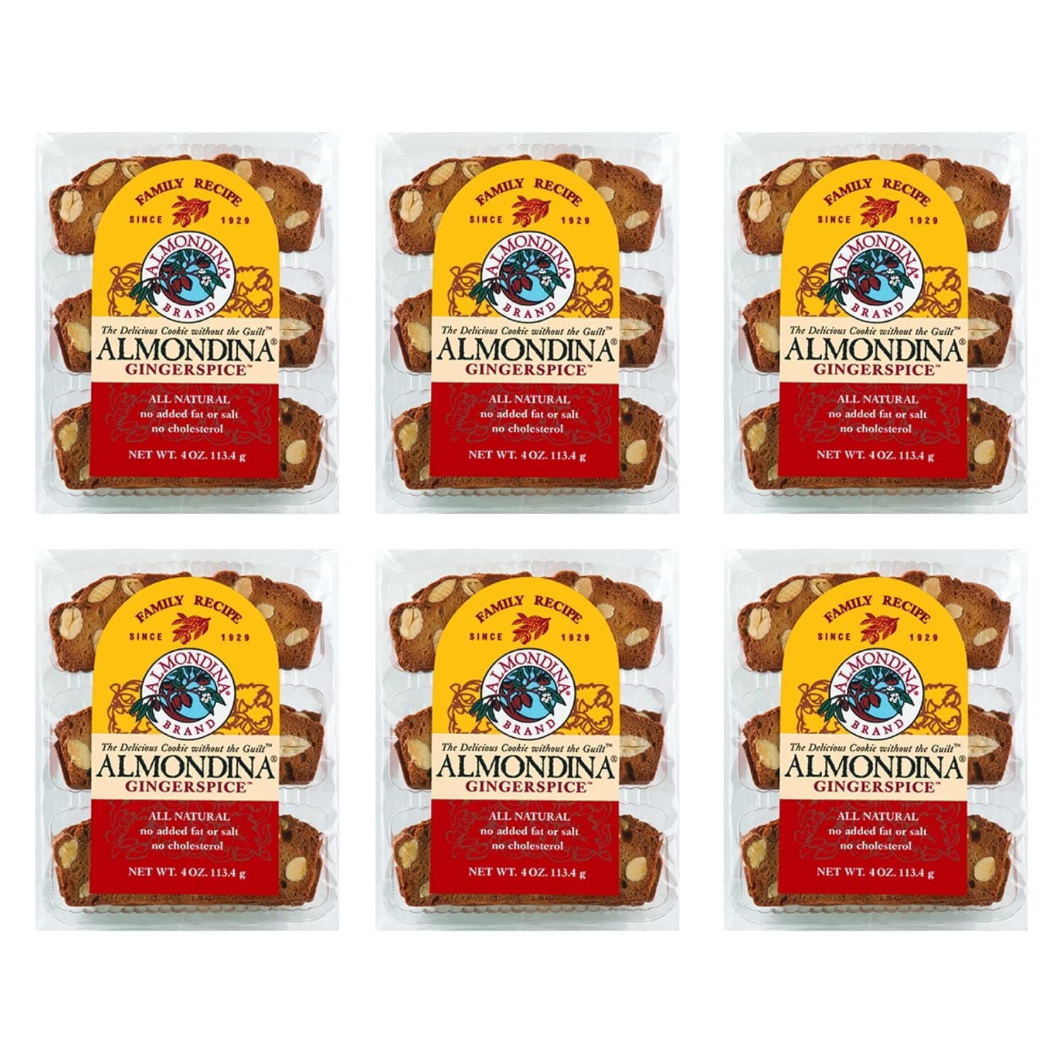 AlmondinaBISCUIT,GINGER SPICE 4 OZ