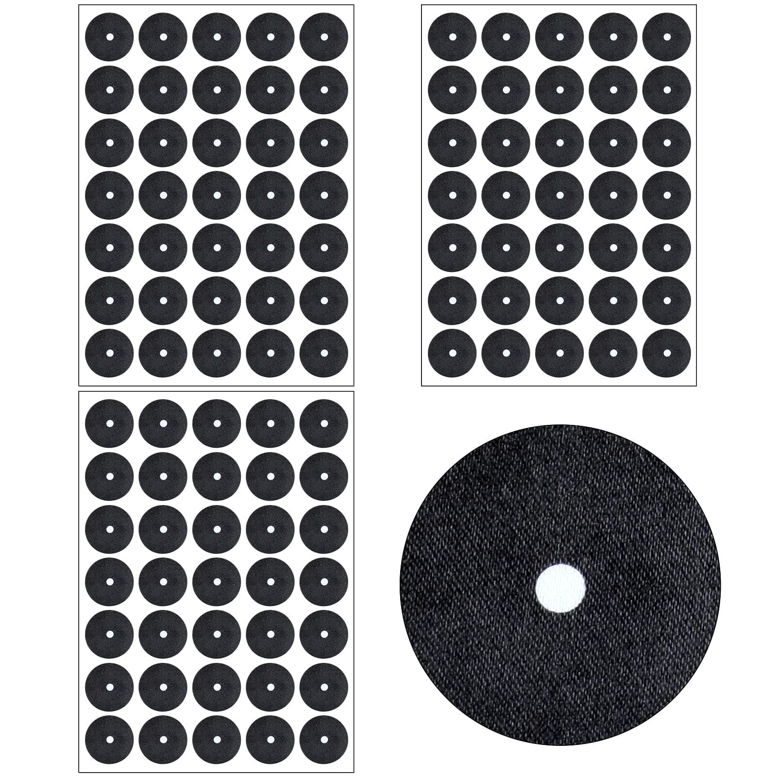 105 Pieces Pool Table Marker Dots Billiard Spot Stickers Snooker Spot Billiard Table Dots Pool Ball Position Marker Stickers for Billiards Practice