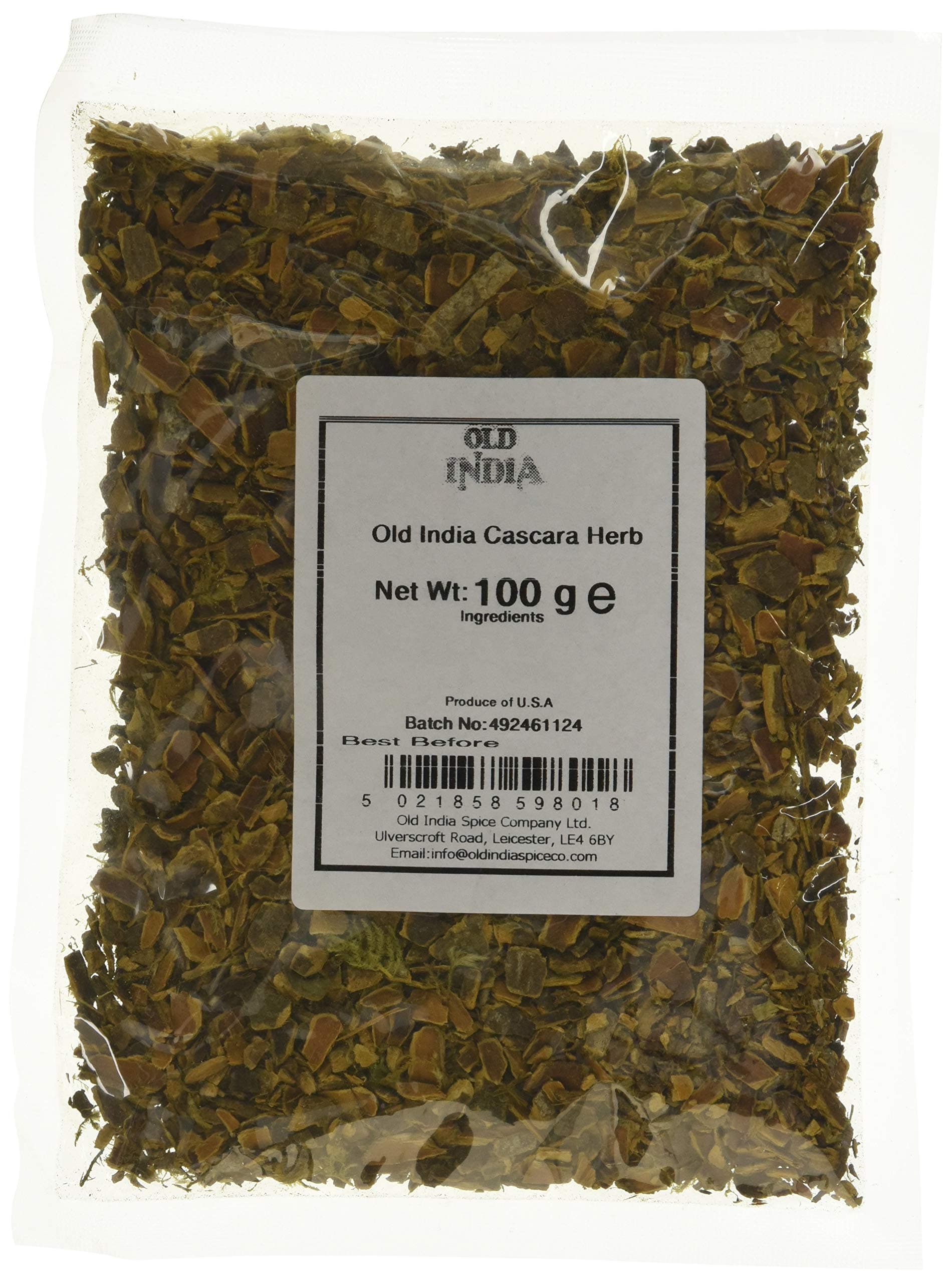 Old India Cascara Herb 100g