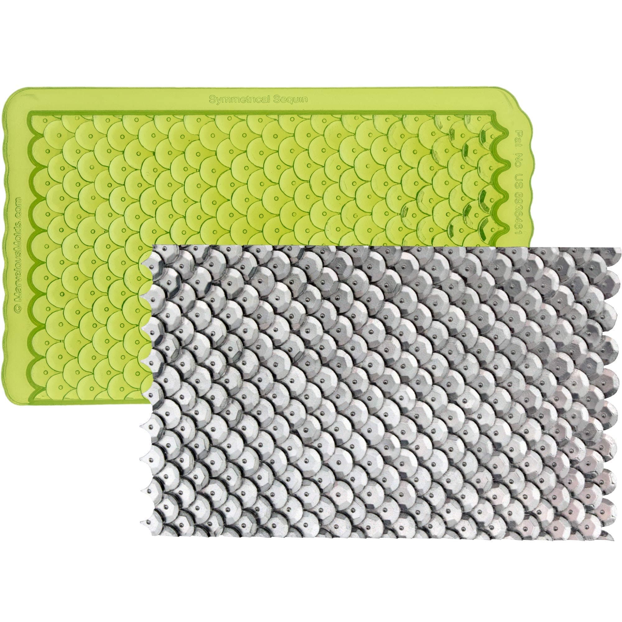 Marvelous Molds Symmetrical Sequins - Simpress Mould