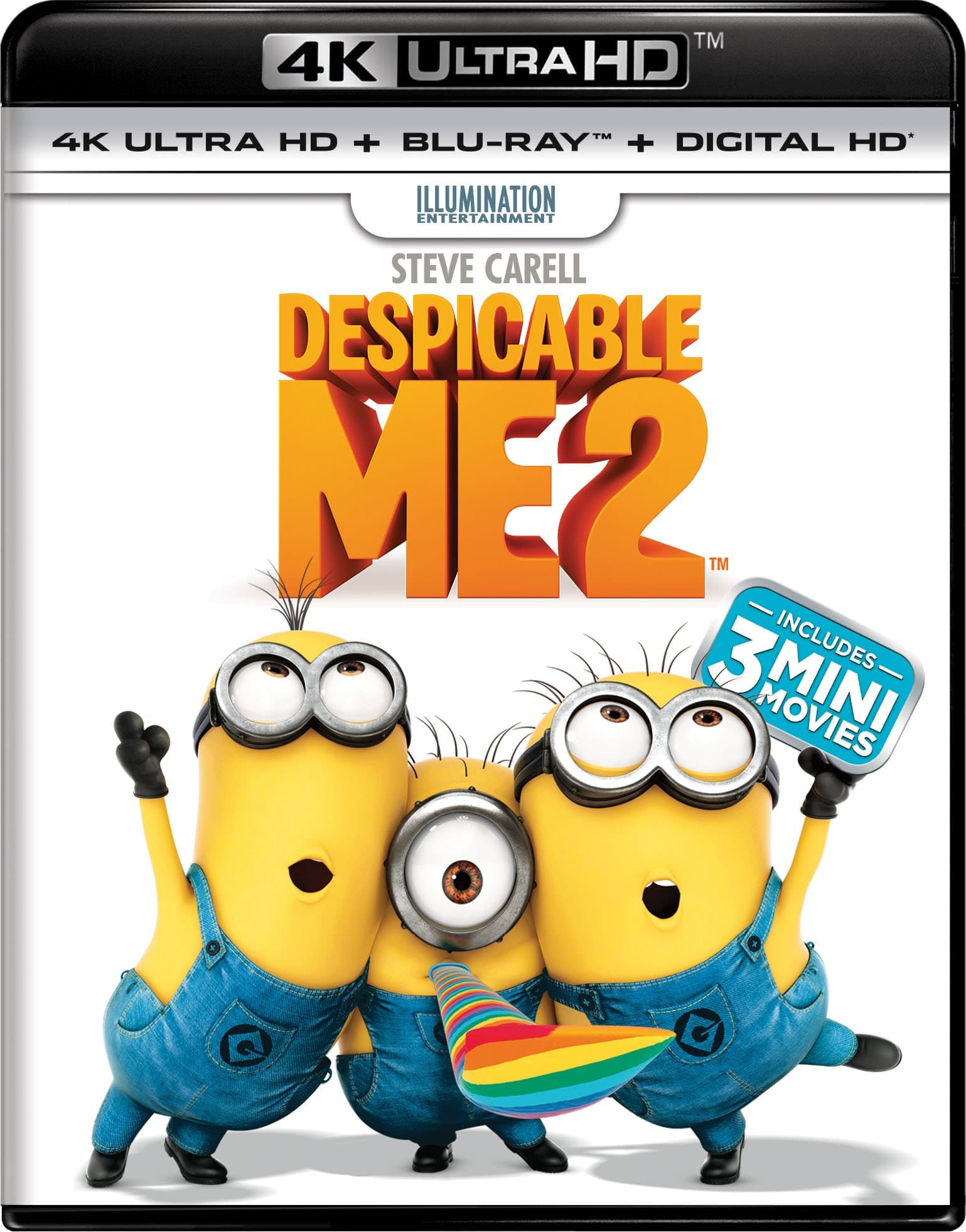 Despicable Me 2 (4K UHD + Blu-ray + Digital)