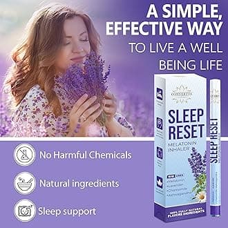 Melatonin Stick with Lavender, Chamonile and Ashwagandha with for Sleep Support and Stress Relief (3)