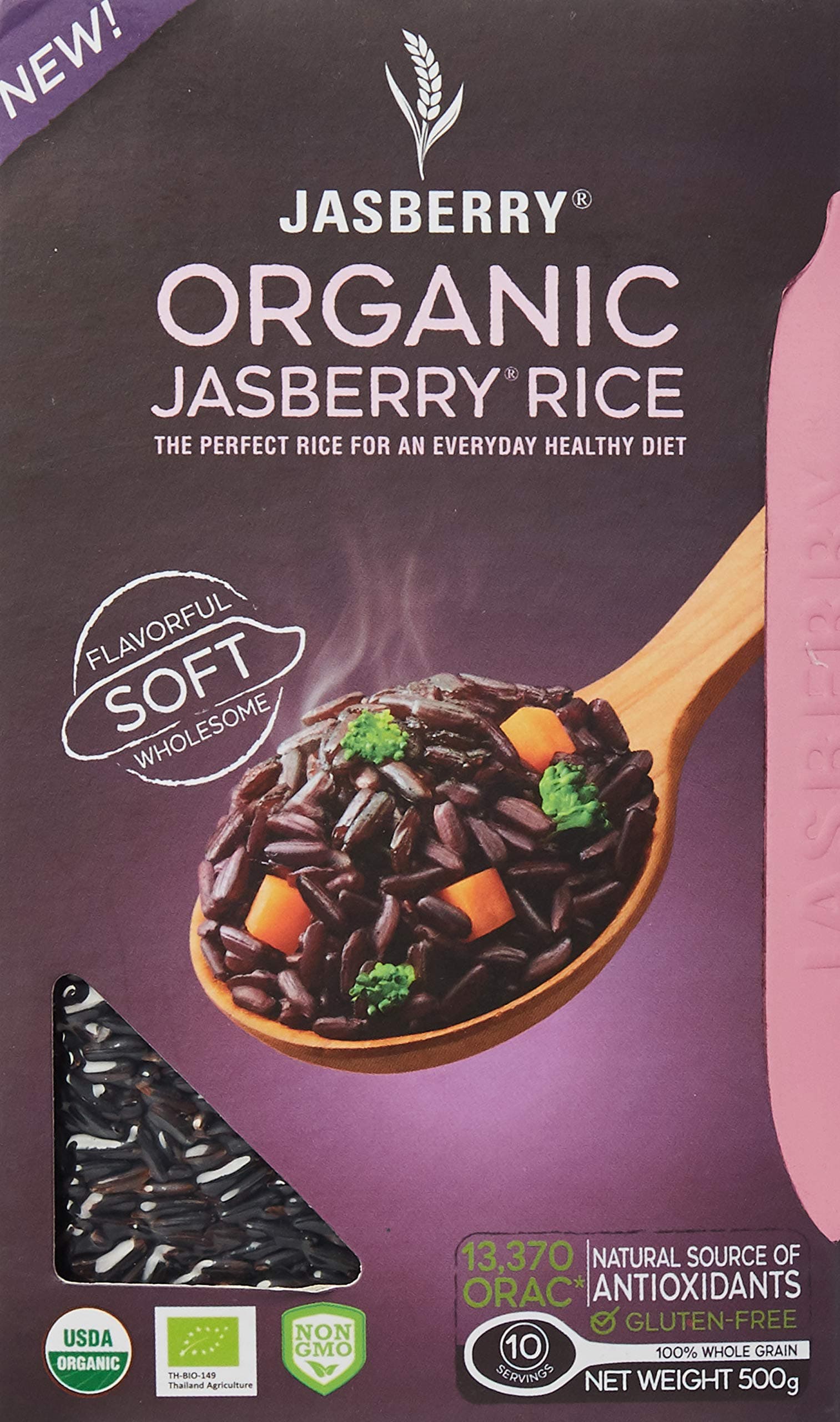 Jasberry Organic Rice, 500 gm