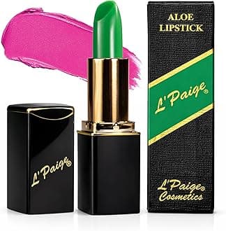 L’Paige LGR - GREEN Color-Changing Lipstick | Aloe-Vera Based, Long-Lasting, ...