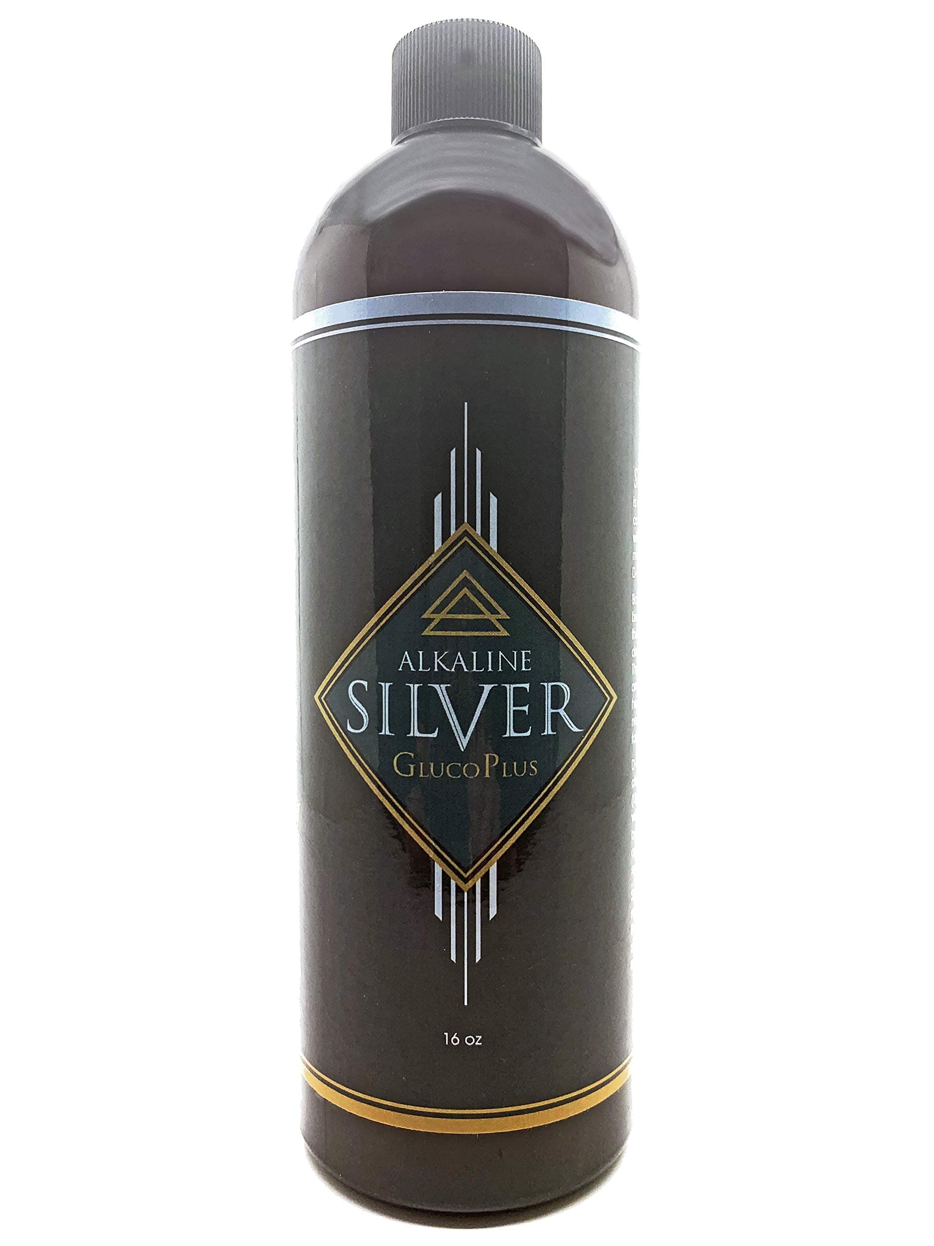 Silver GlucoPlus - Colloidal Silver Hydrosol in an Alkaline Base