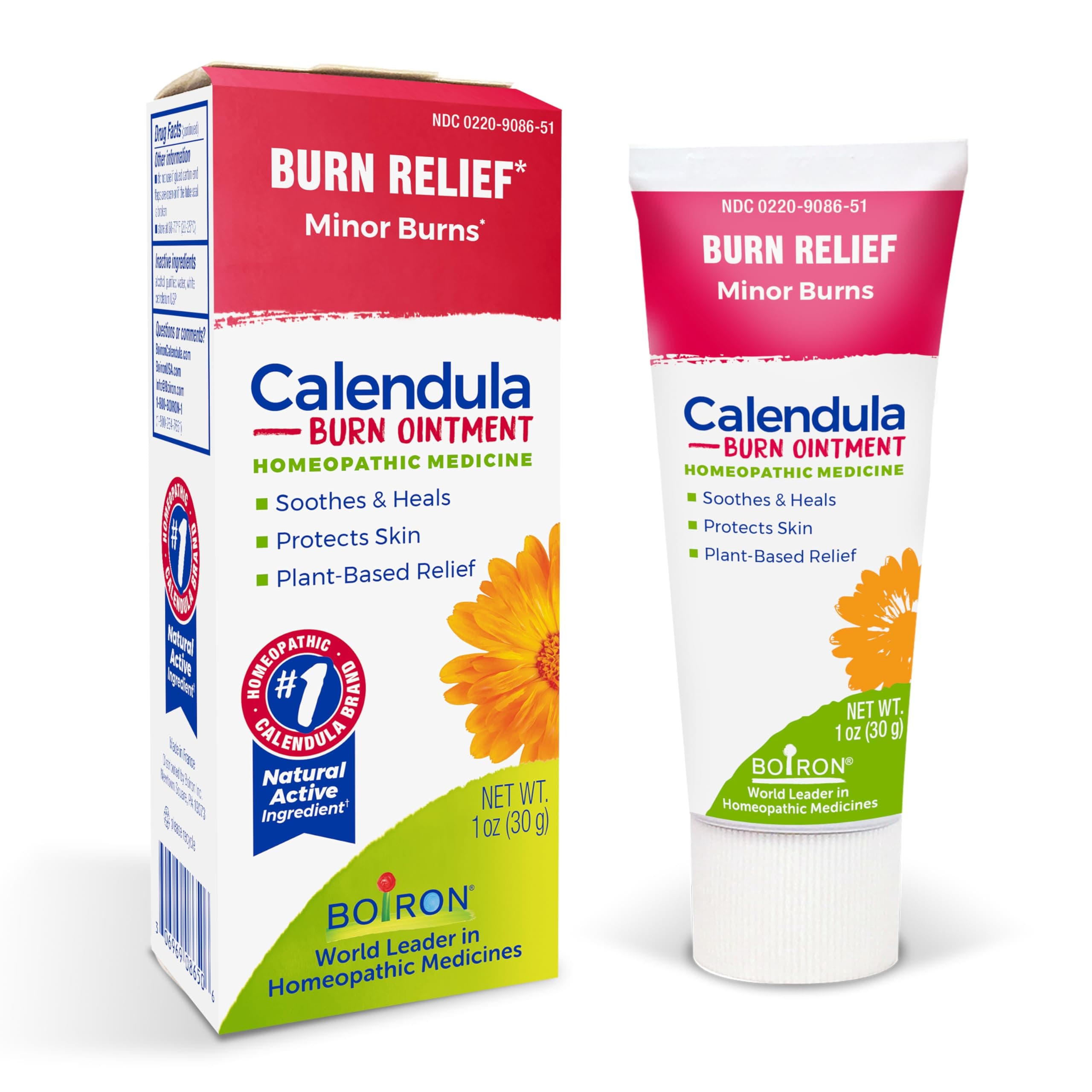 Calendula Burn, 1 Ounce, Topical Burn Relief Ointment