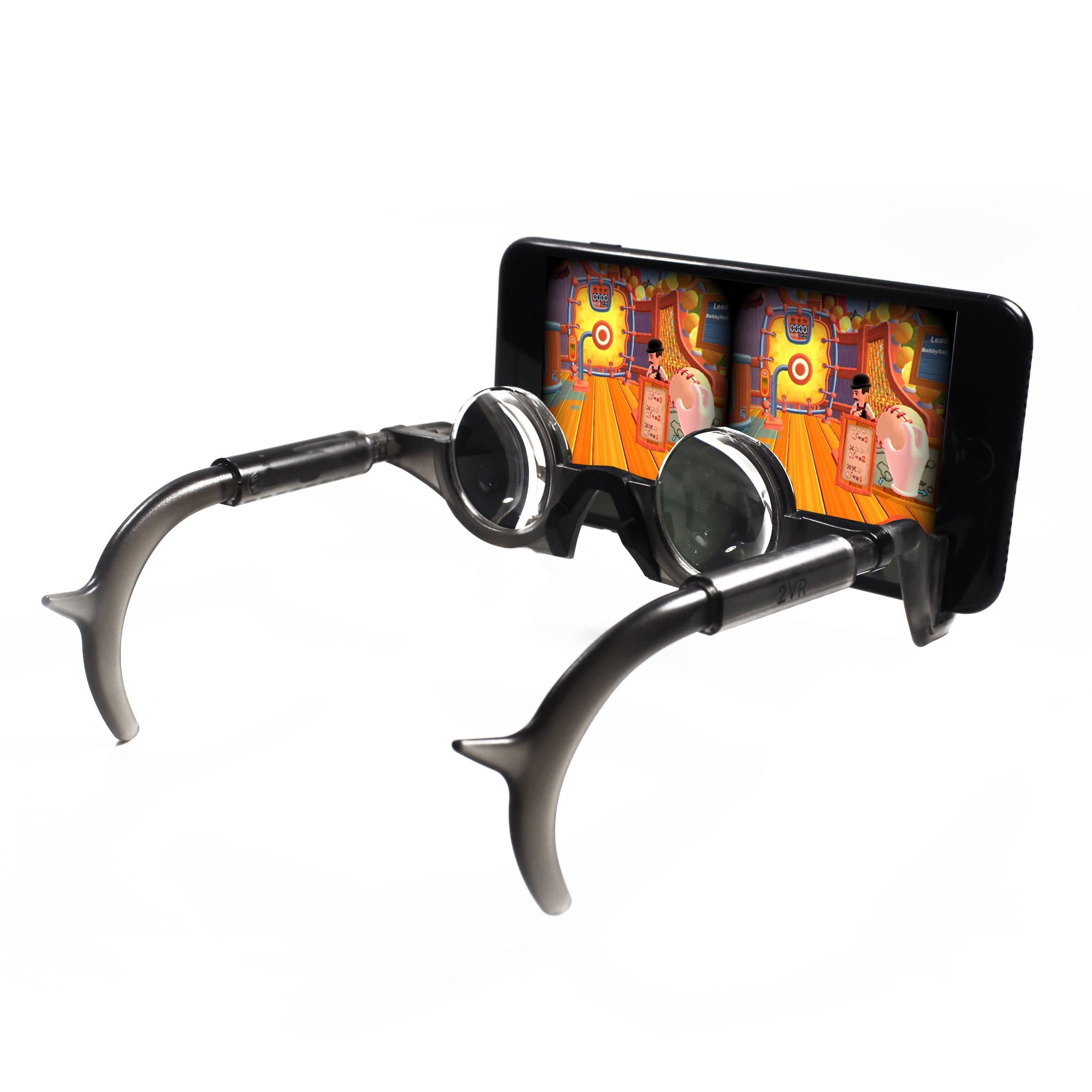Stimuli VR 2VR - Black Thin Mobile Hands Free, 3D Glasses