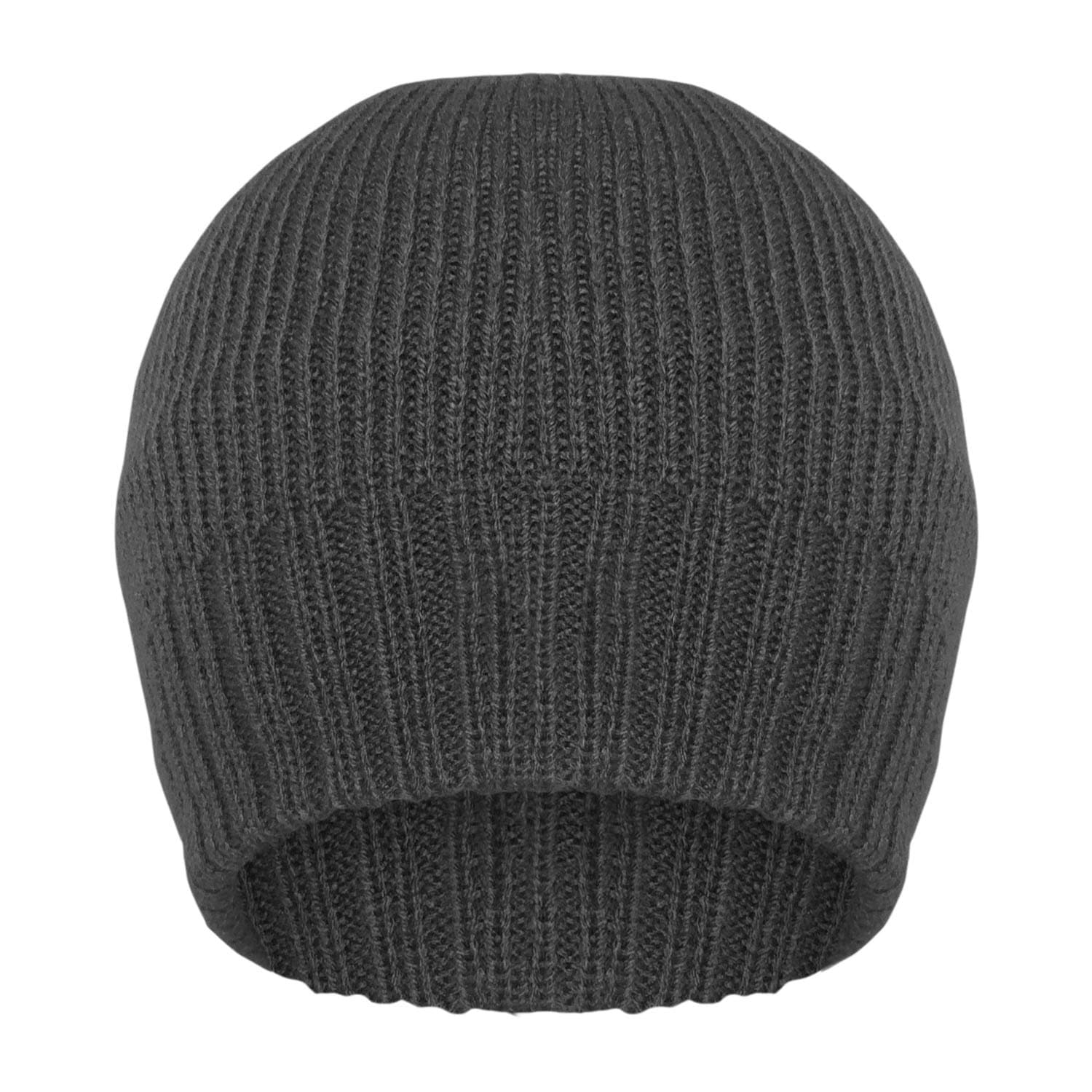 PariellaMen's FINE Ribbed Thinsulate Lined Beanie HAT