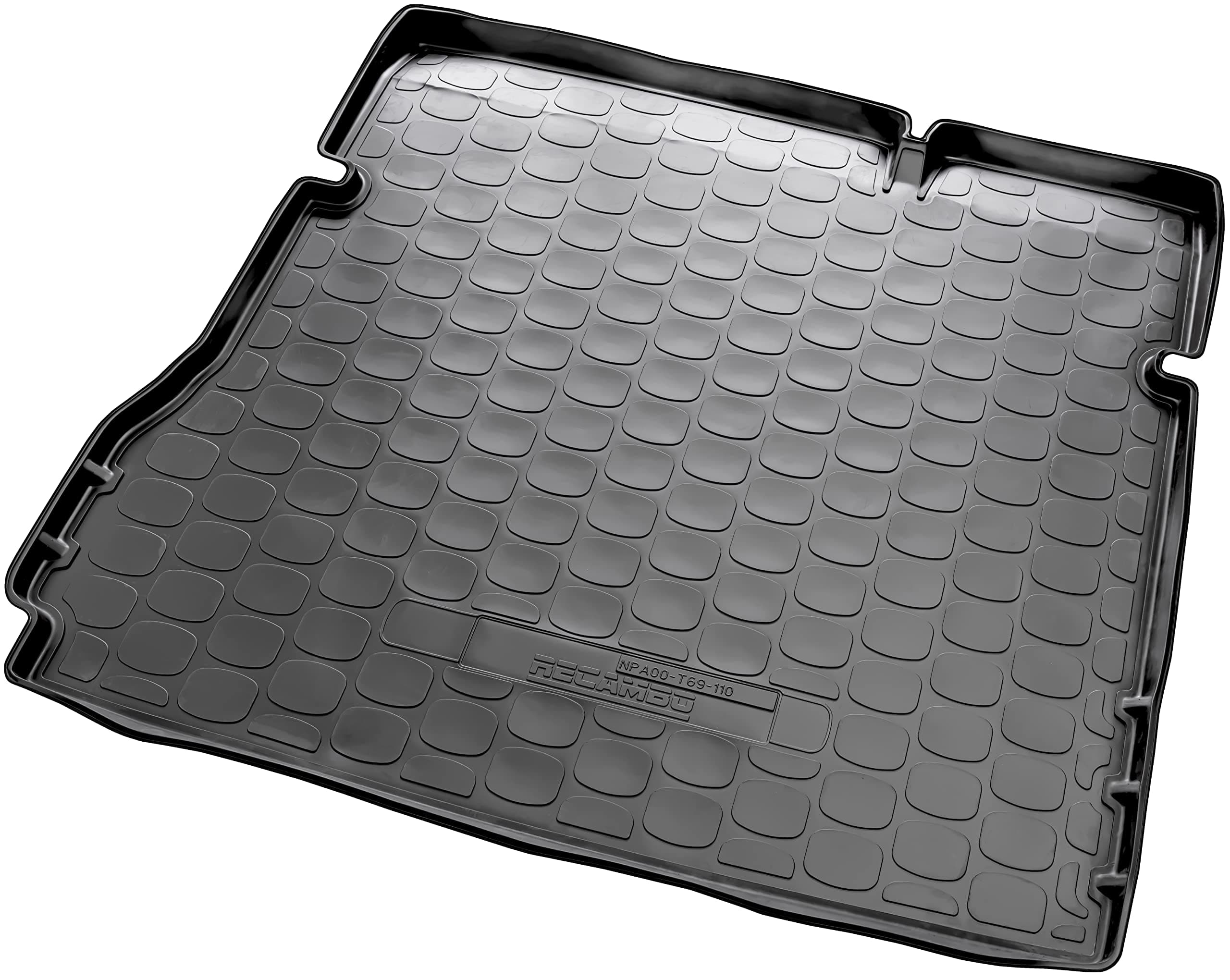 Recambo Rubber Boot Liner Protection for Dacia Duster II, 2018 onwards | Perfect Fit, Waterproof, Odourless, Non-slip