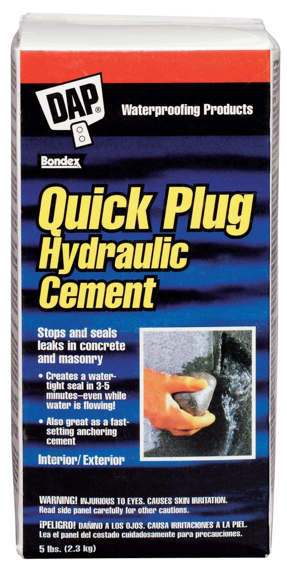 DAP Bondex Quick Plug Hydraulic & Anchoring Cement 5 lb.