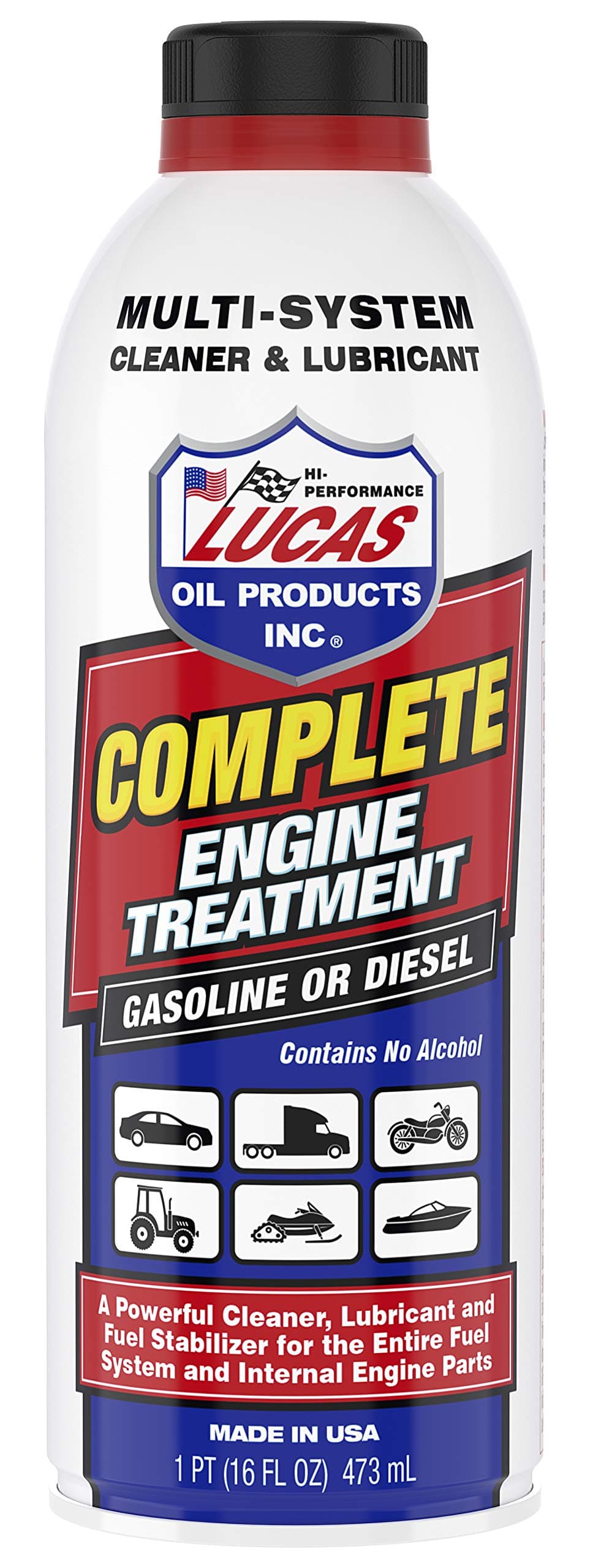 Lucas Oil 40016 Complete Engine Treatment-473ml