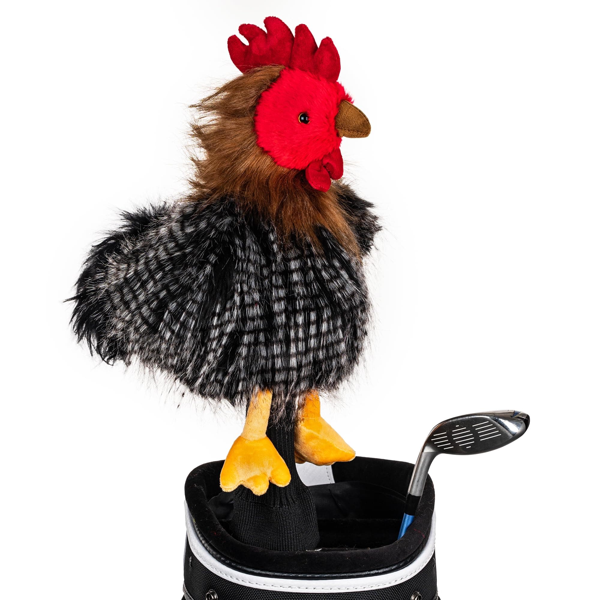 Daphne's Chicken Headcovers, Black/Gray/Red