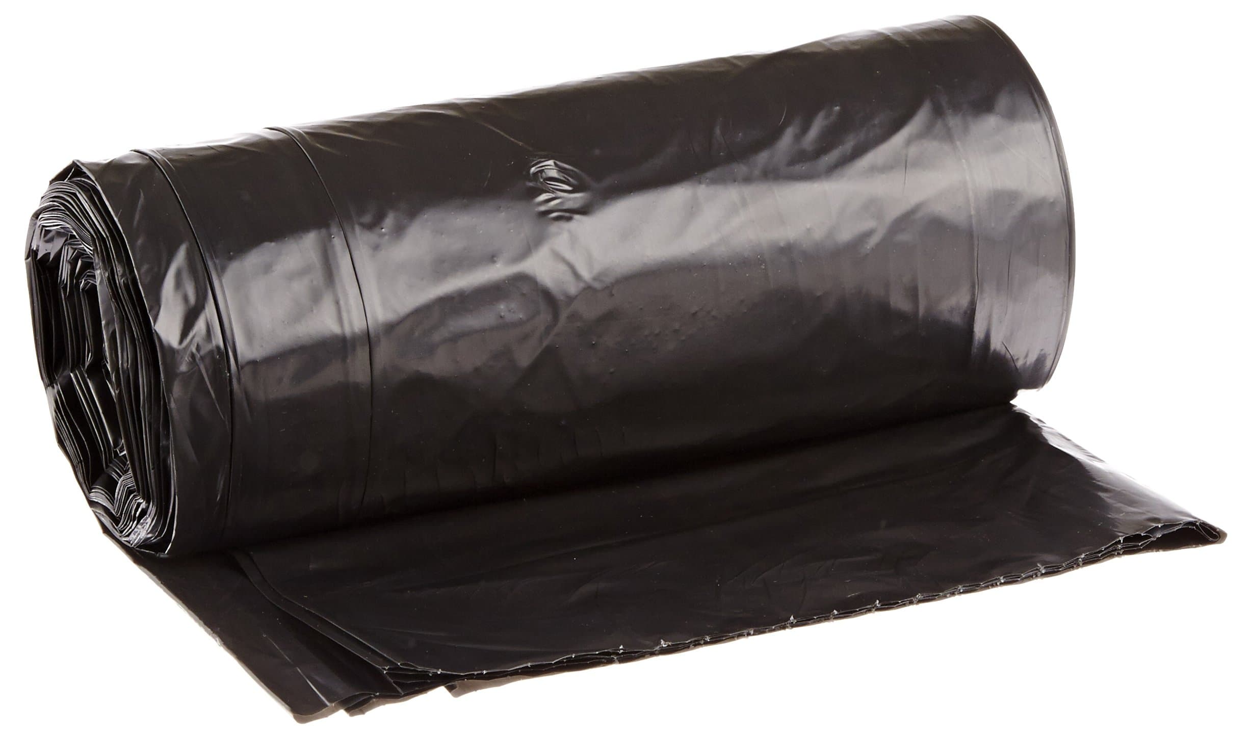 Aluf Plastics RCM-3036X Coex + Microban Low Density Blend Star Seal Bag on Coreless Roll, 20-30 Gallon Capacity, 36" Length x 30" Width, 63 lbs Max Load, Black (Pack of 100)
