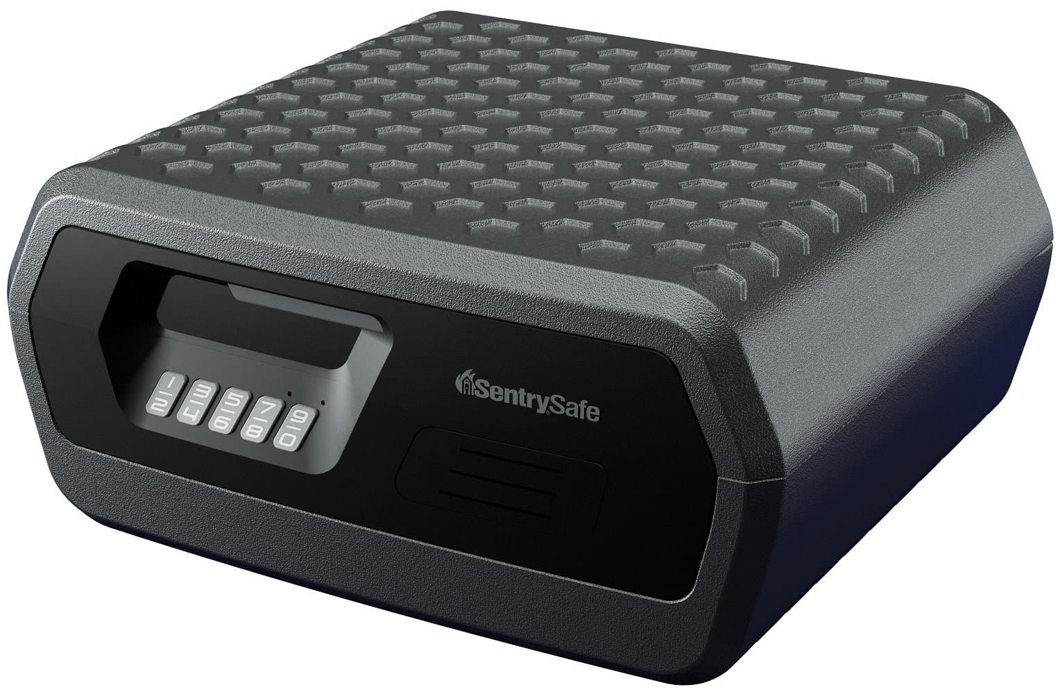 Fireproof and Waterproof Lock Box with Digital Keypad Lock, Shelf Safe for Documents, Jewelry, 0.36 Cubic Feet, 7.6 x 16.5 x 14.8 Inches, CHW30300