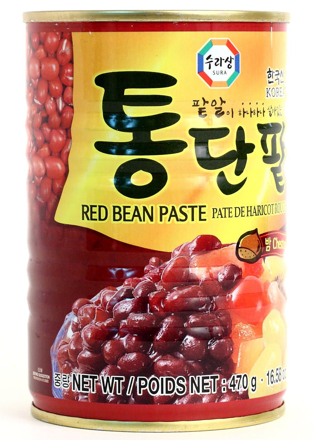 Surasang Canned Boiled Red Bean Paste 470g
