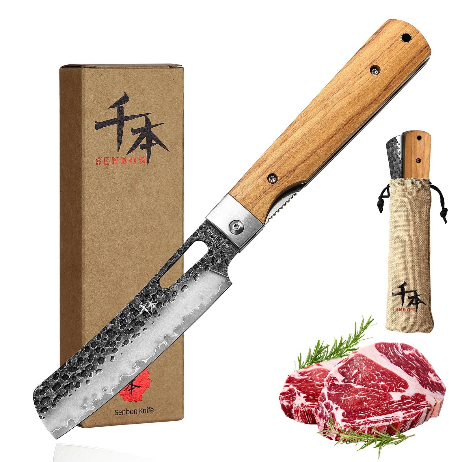 foldable kitchen knife set