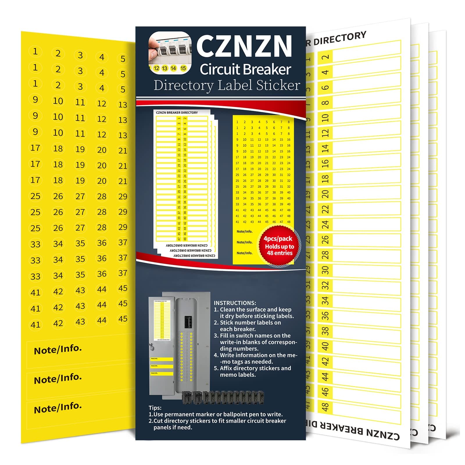 Breaker Label Sticker