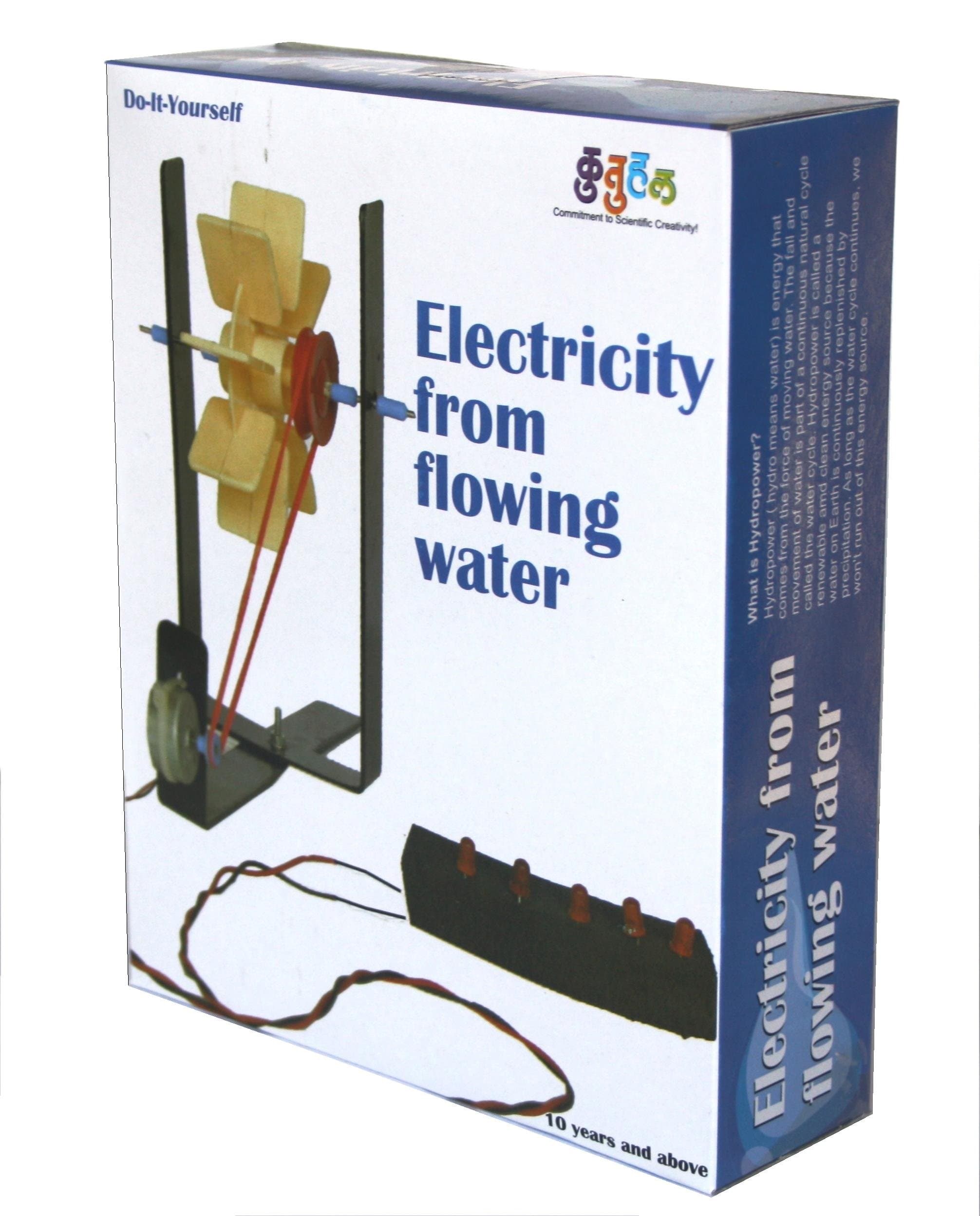 Kutuhal Do It Yourself Hydroelectricity Educational Toy Kit