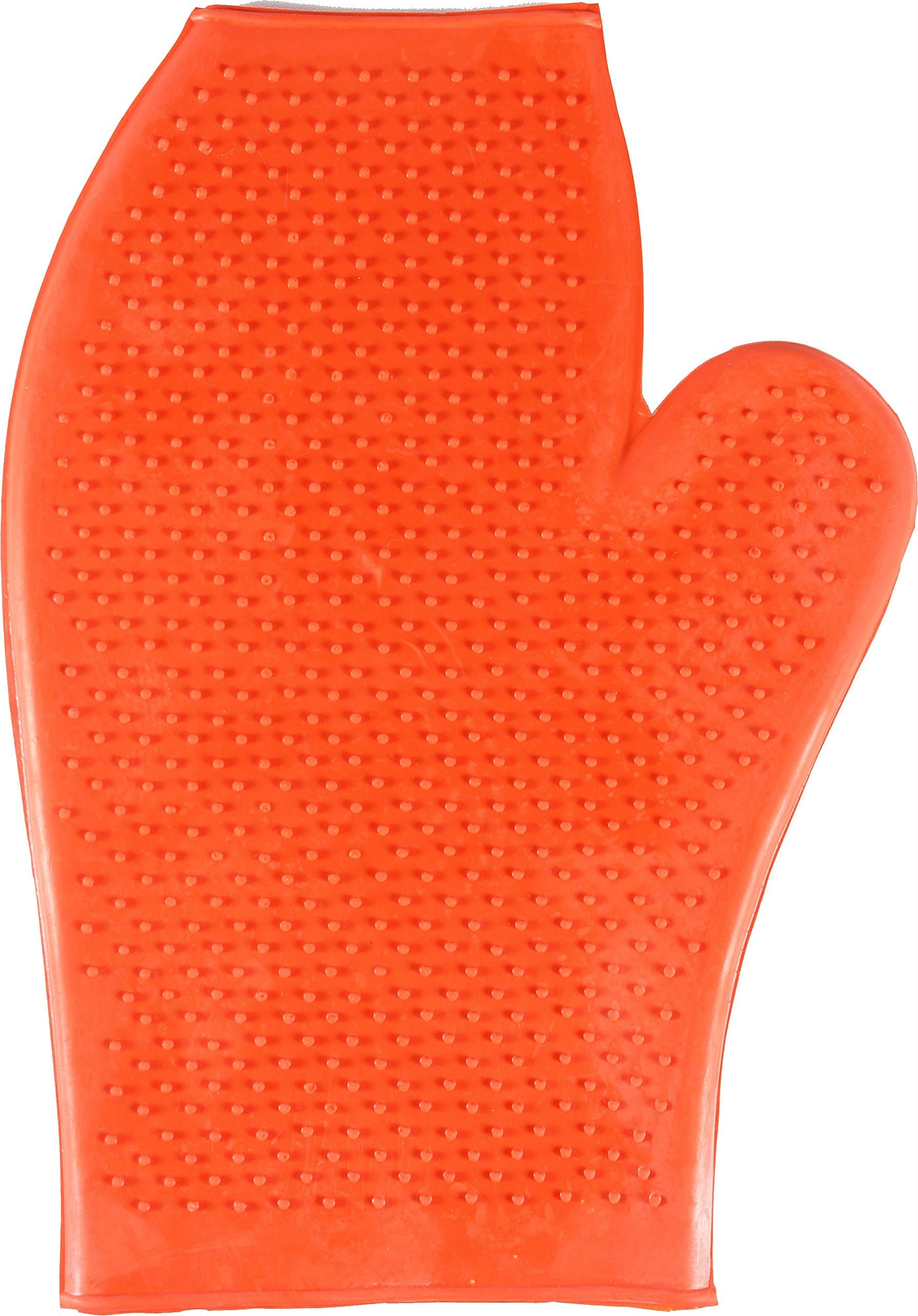 Rubber Glove Massage Mitt for Horses