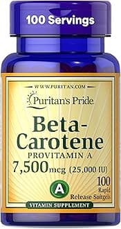 Beta-Carotene Beta-Carotene 25,000IU 100 Tablets