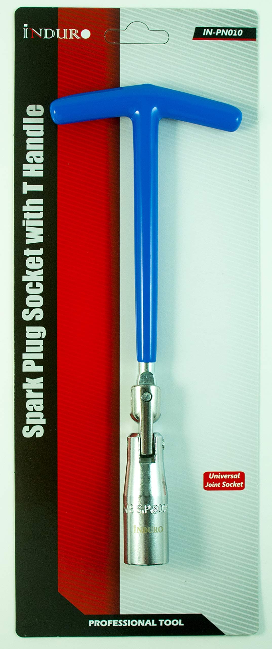 INDURO Spark Plug Socket 16mm with T Handle