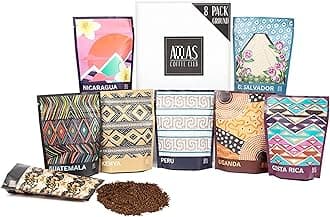 - World of Coffee Discovery Set - Gourmet Coffee Gift Sampler - 8-Pack Variety Box of the World’s Best Single Origin Coffees - Freshly Ground Coffee