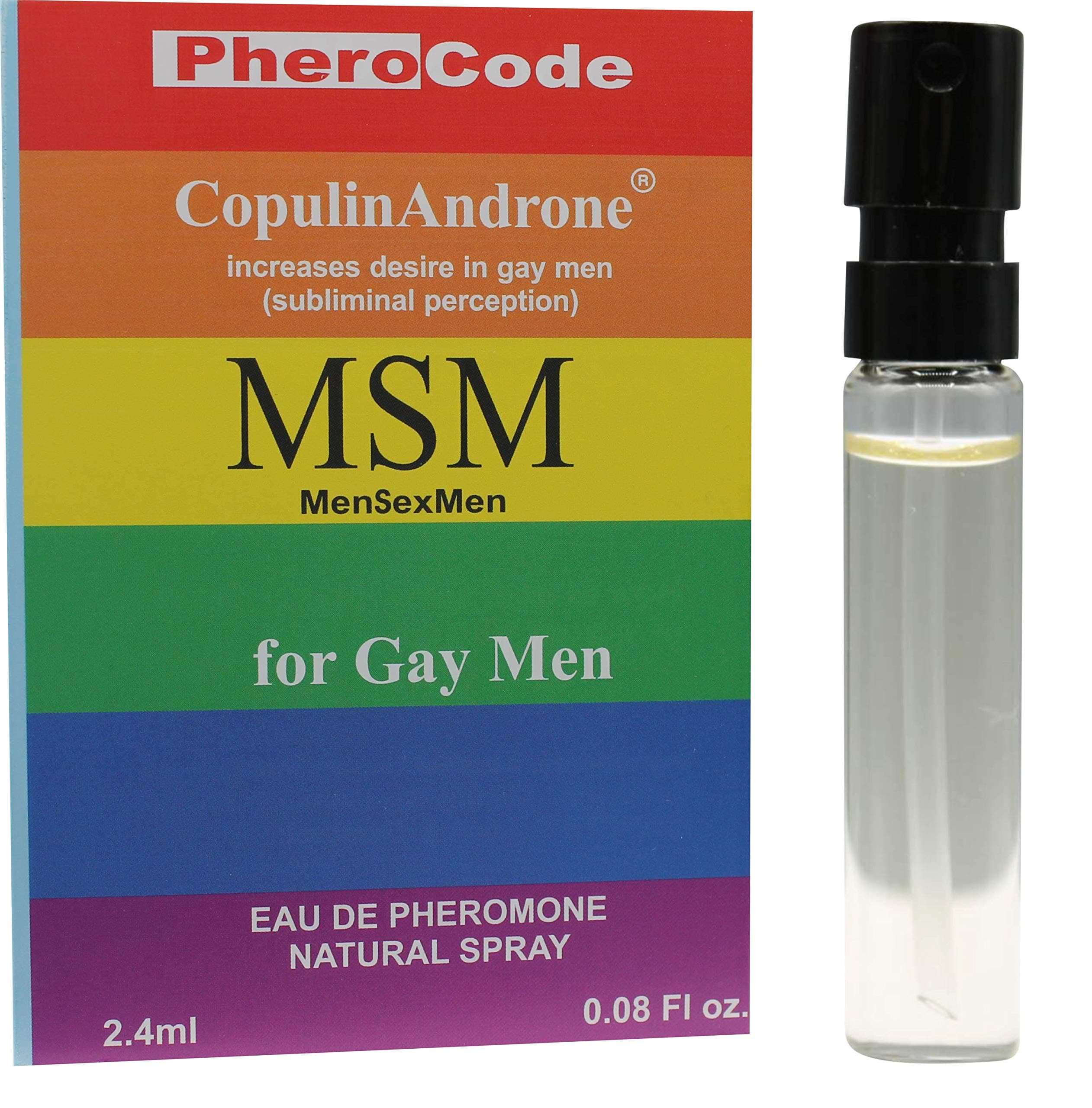 PheroCode MSM 2.4ml for Gay Cologne Appeal Very Strong Pheromone