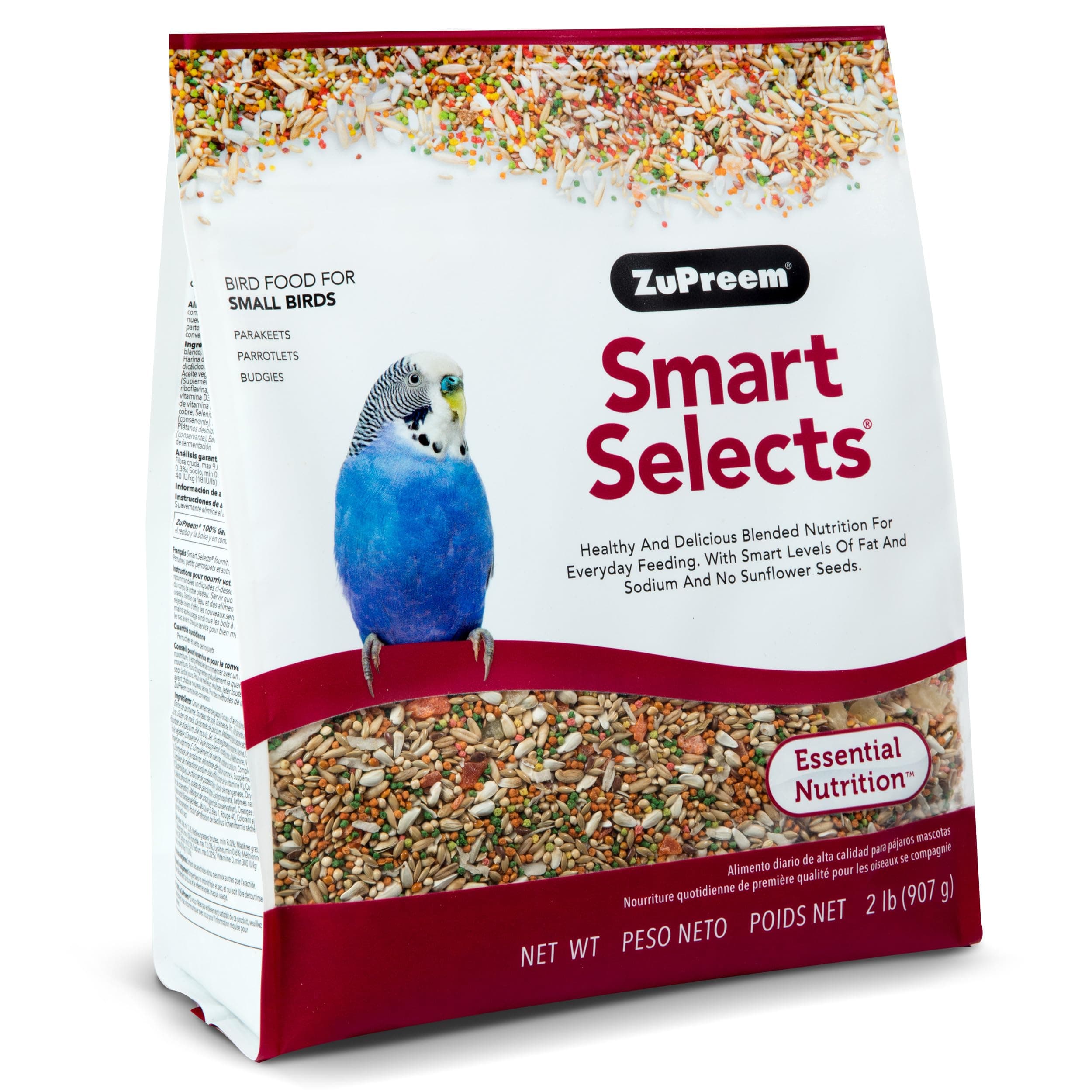 Smart Selects For Parakeet, 2 Lb