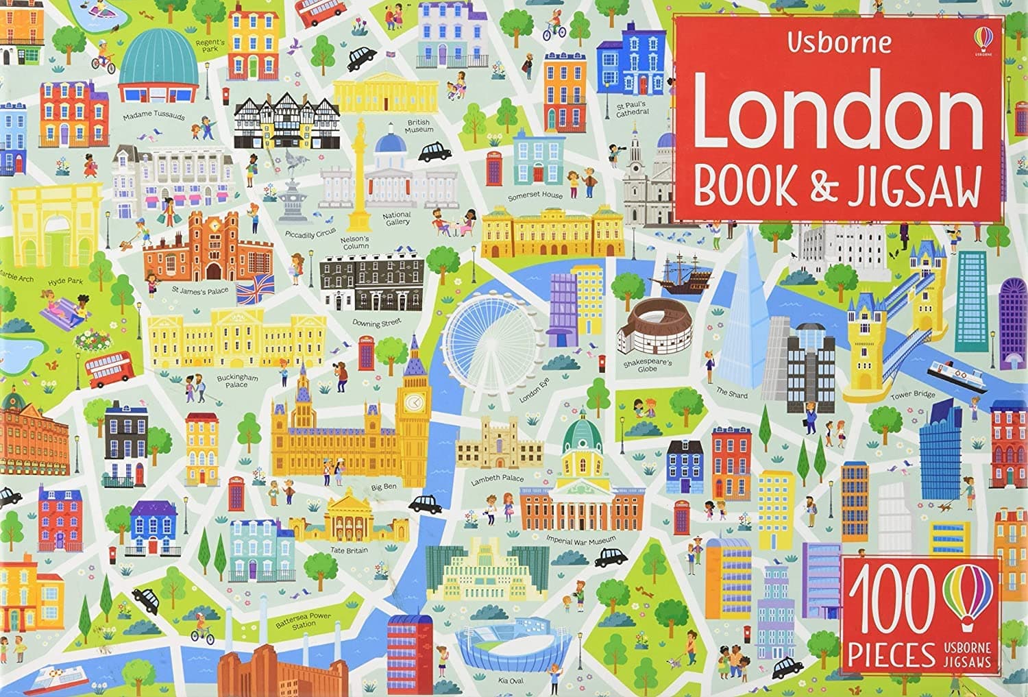 Usborne Book and Jigsaw London