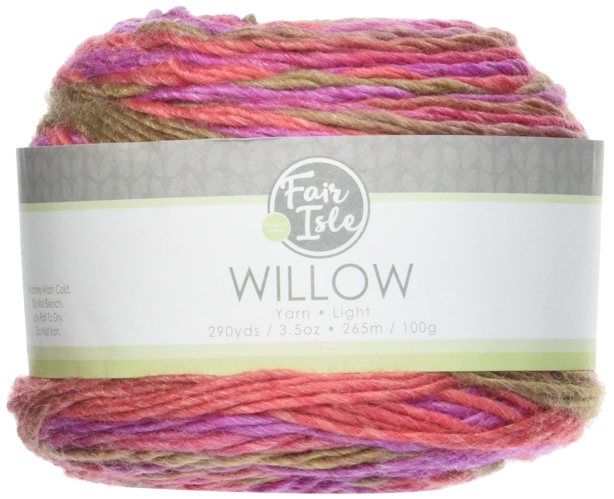 Fair Isle Yarn Willow Yarn, Fizz