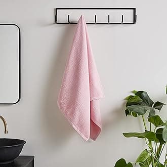 Catherine Lansfield Quick Dry Cotton Bath Towel Pink