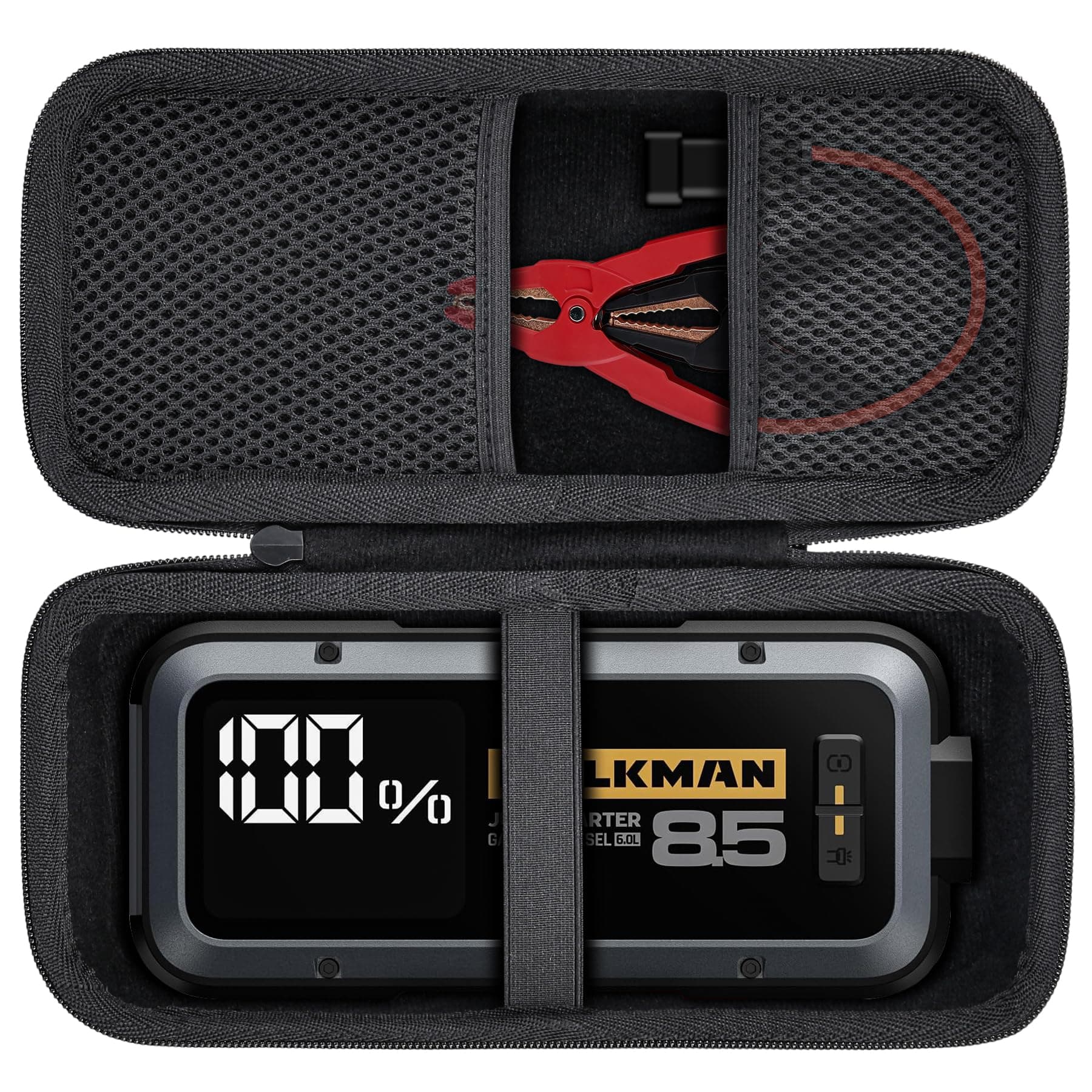 Aenllosi Hard Storage Case Replacement for HULKMAN Jump Starter(Case Only), Black, for Alpha85/85S/Pro, Unique, Black, for Alpha85/85S/Pro, Unique