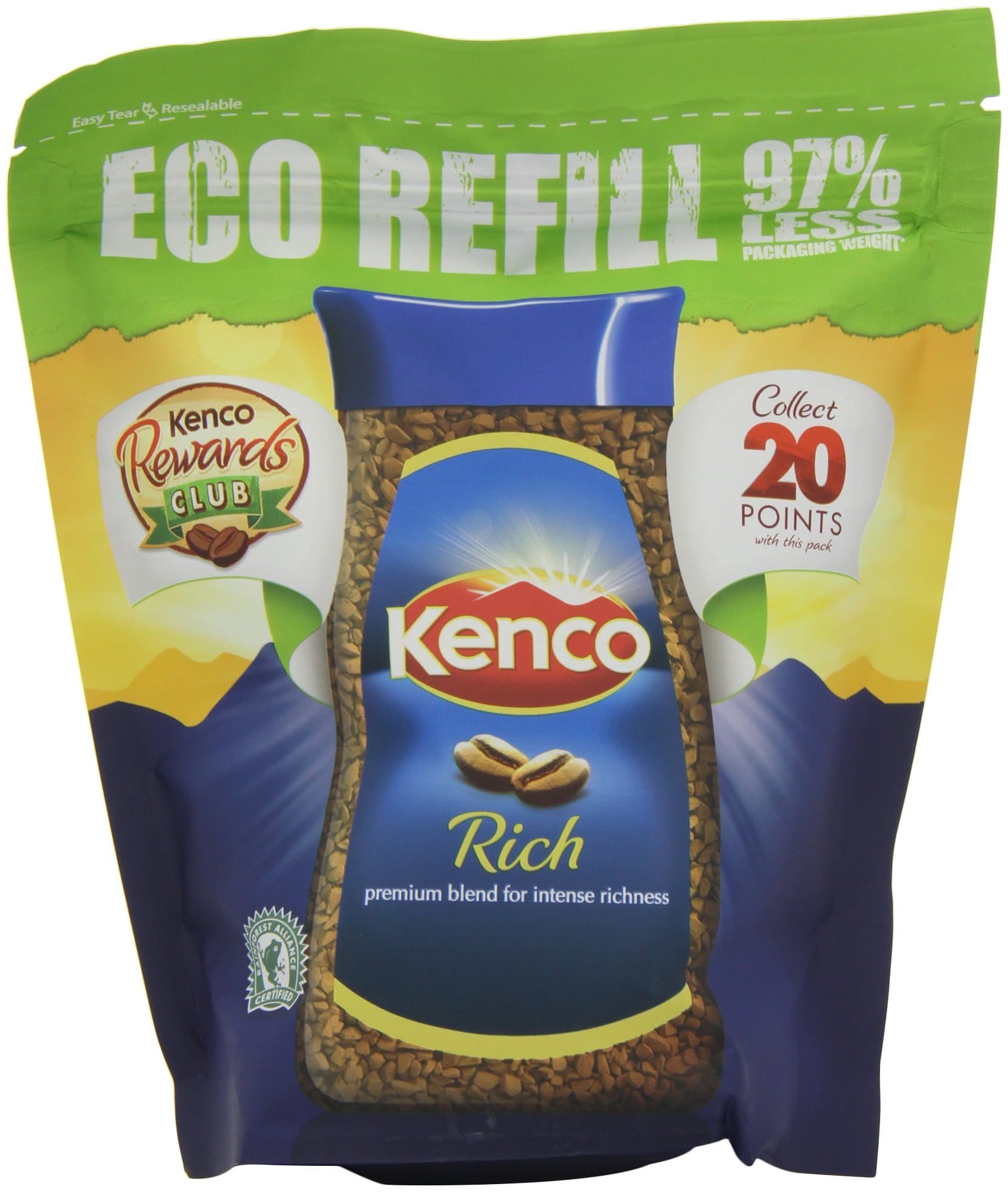 Kenco Really Rich Refill Coffee 150 g (Pack of 4)