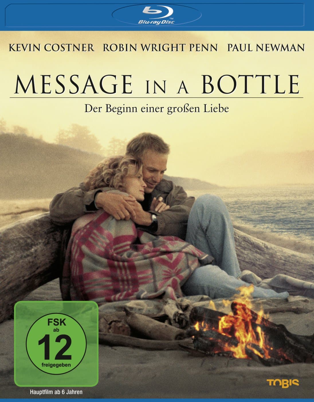 MESSAGE IN A BOTTLE (BLU-RAY) [1998] [Region A & B & C]